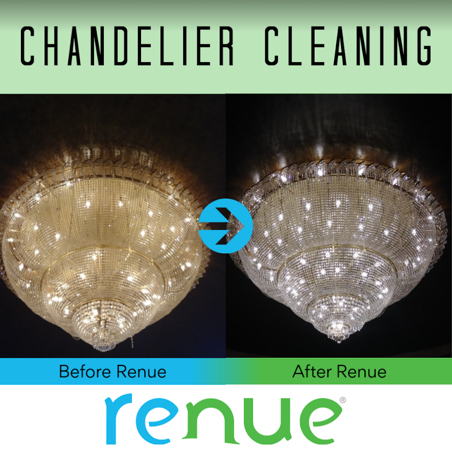 chandelier cleaning
